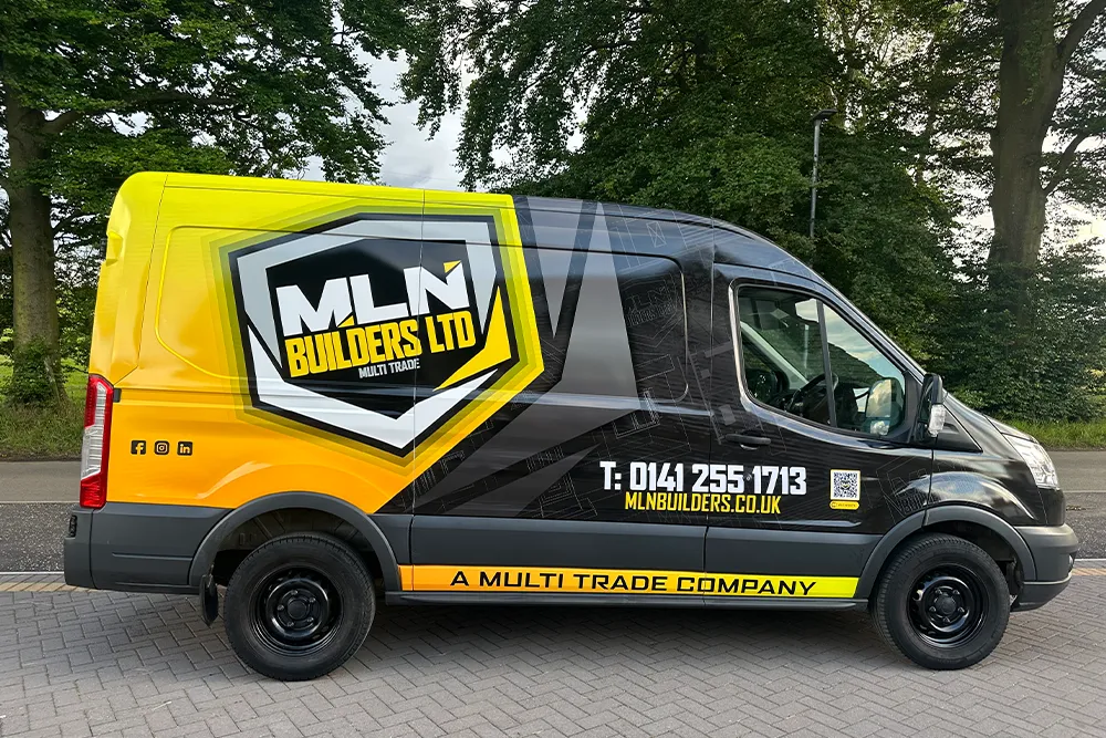 MLN Builders Ltd Van